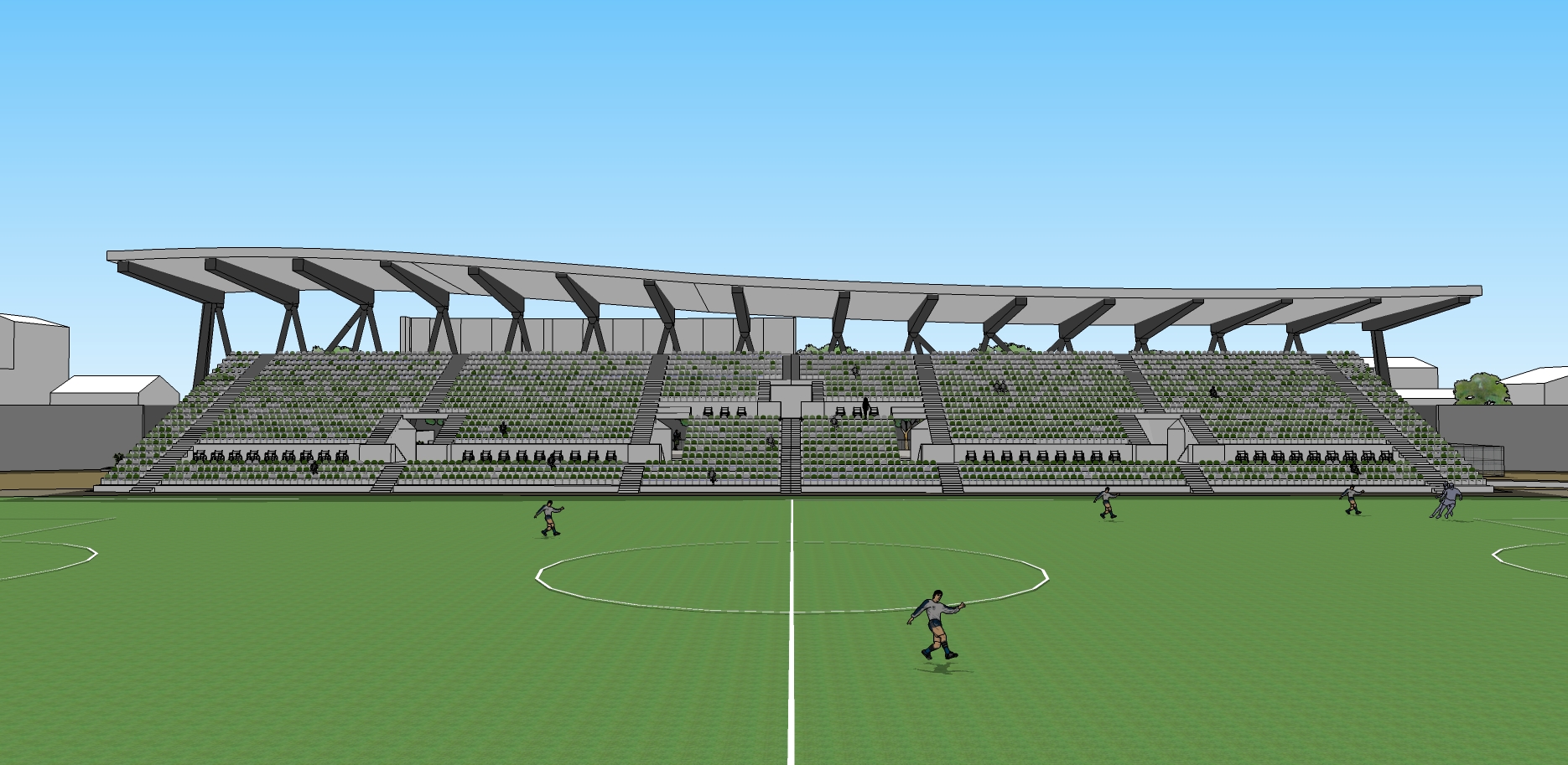 Upgrading the Kfar Saba Stadium